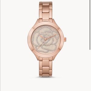 Michael Kors Women RoseGold Stainless Steel Watch